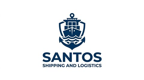 Santos Shipping and Logistics logo