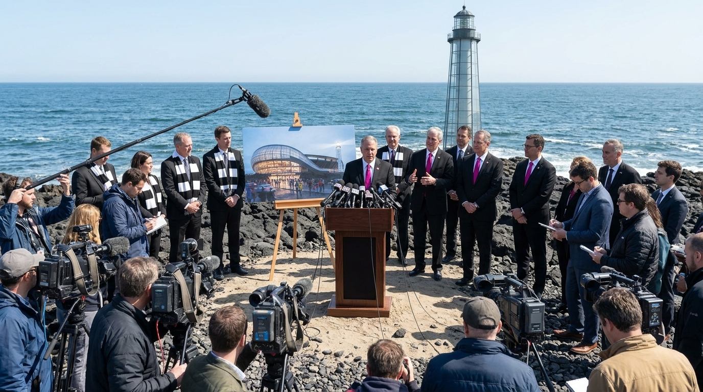 Announced on the beach